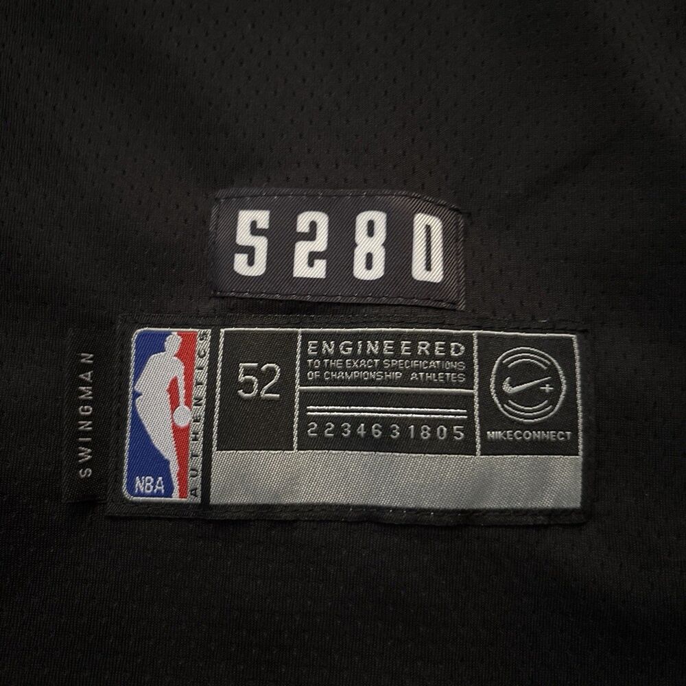 NWT Nike 2025-26 City Edition Denver Nuggets Nikola Jokić #15 Swingman Jersey 52 - Picture 6 of 6